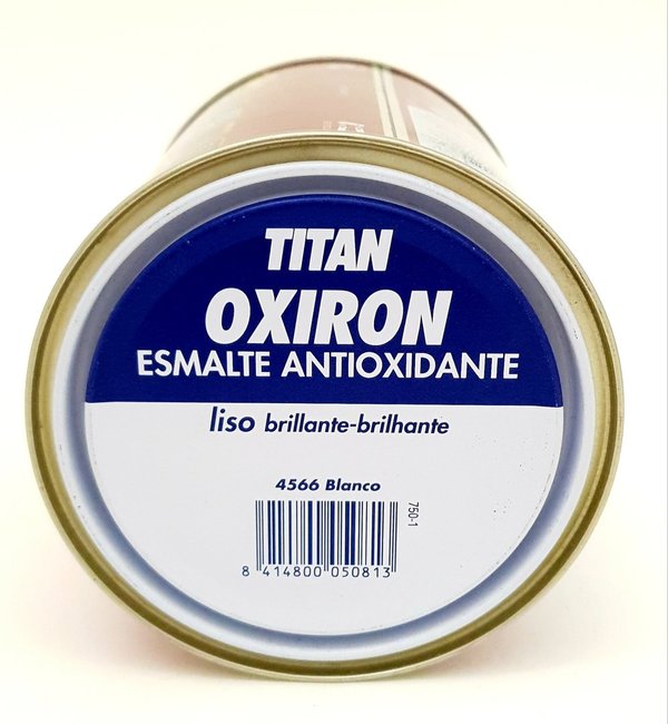 Esmalte Titan Liso Brillante Blanco 750ml